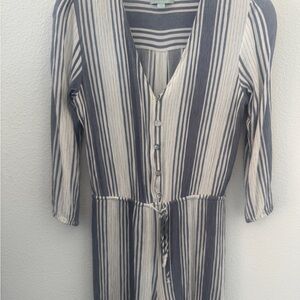 VERONICA M. STRIPED ROMPER SIZE XS EUC